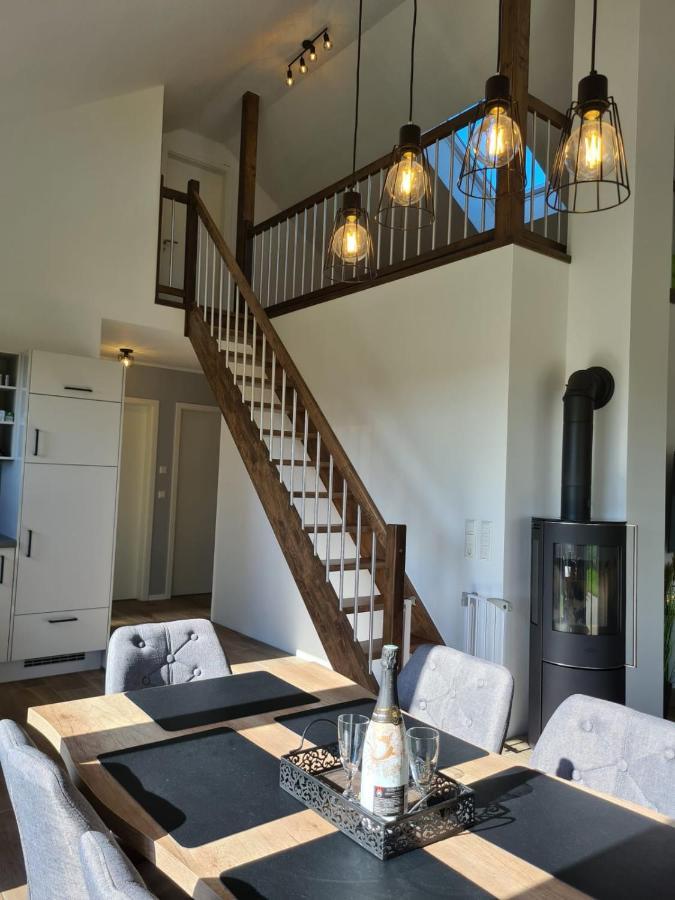 Haus Kuestenbrise - Urlaub Mit Hund An Der Kueste Mit Eigenen Garten, Sauna Und Gemuetlichen Kaminfeuer Schweiburg Exteriér fotografie