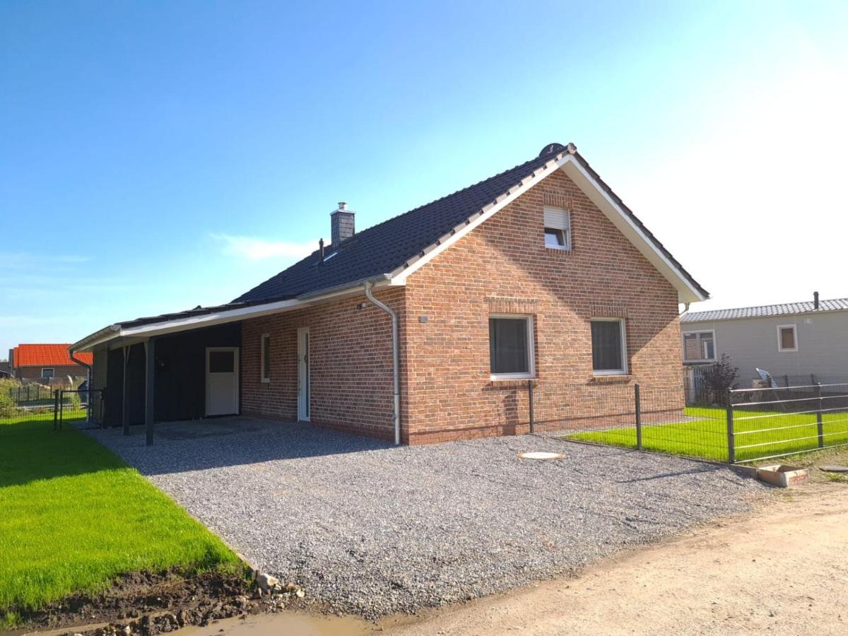 Haus Kuestenbrise - Urlaub Mit Hund An Der Kueste Mit Eigenen Garten, Sauna Und Gemuetlichen Kaminfeuer Schweiburg Exteriér fotografie